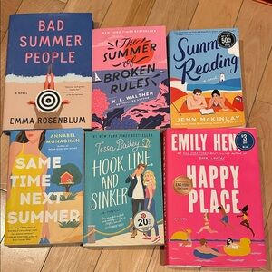 Colorful Summer Book Collection